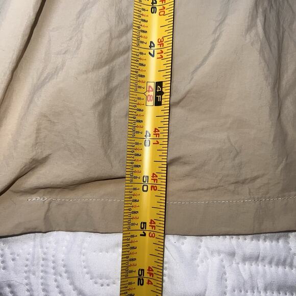 We The Free People Eastwick Trench Coat Women's Size L Beige Nylon Light NWOT - Picture 9 of 16